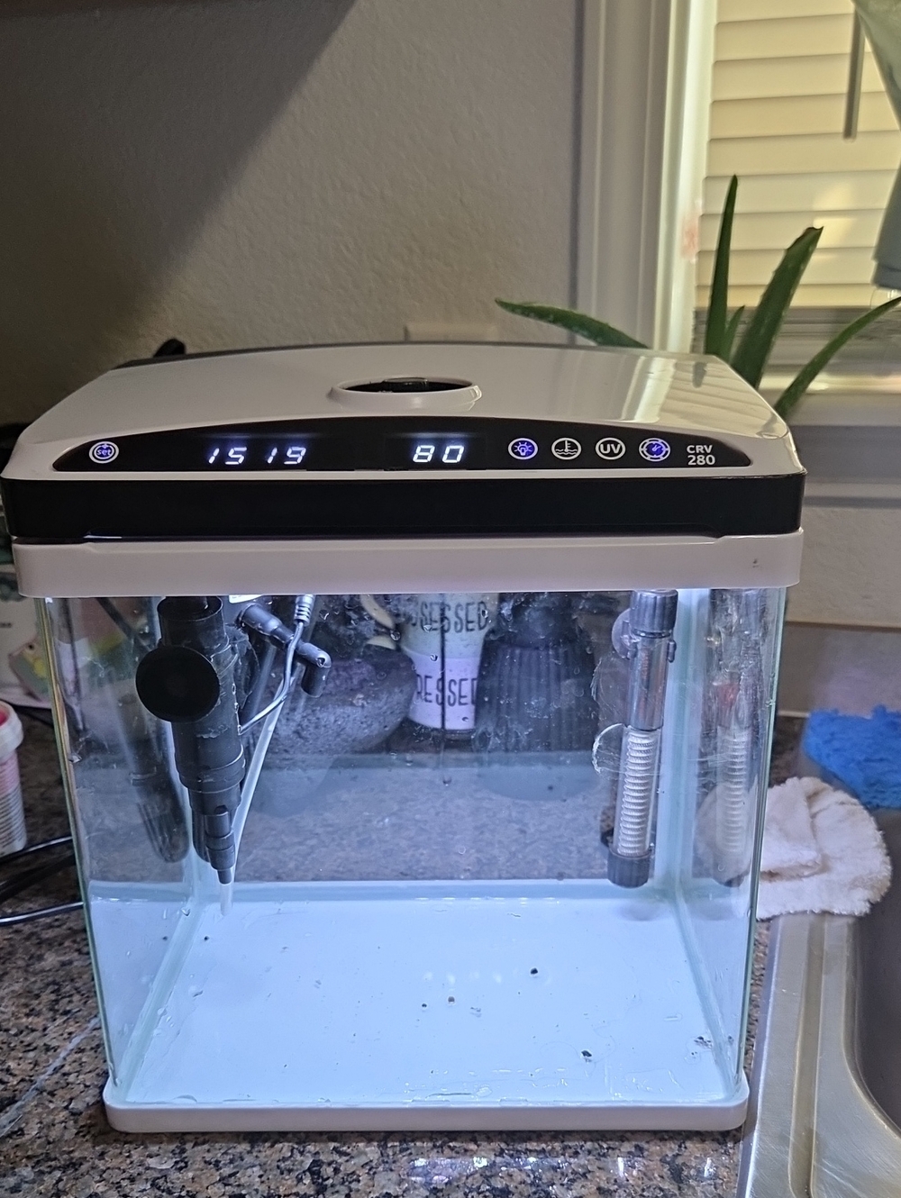 White LED Aquarium Kit with Digital Controls
